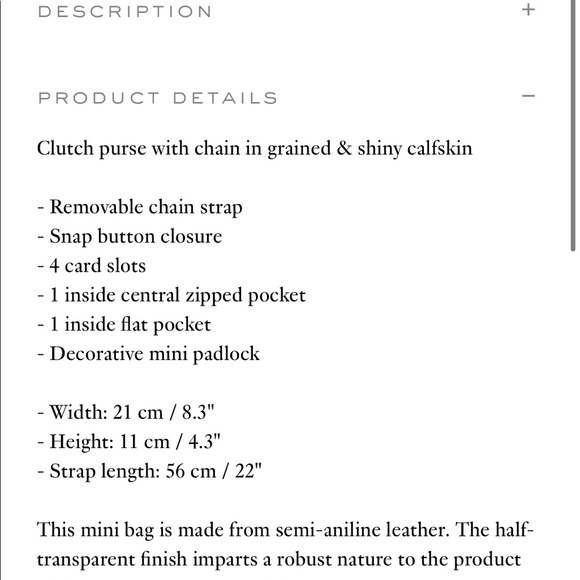 Chloe Aby Wallet On Chain - Picture 6 of 10